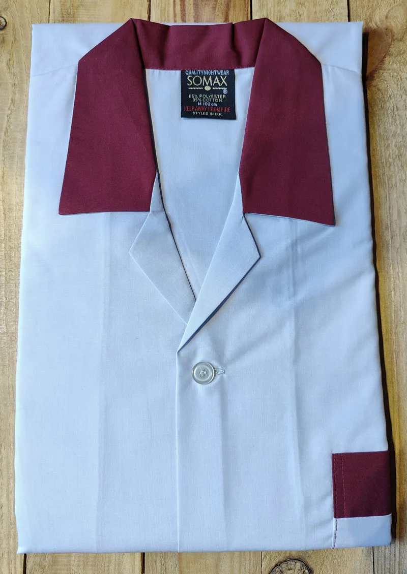 Somax Pyjamas Lightweight Elastic Waist Grey MT117 